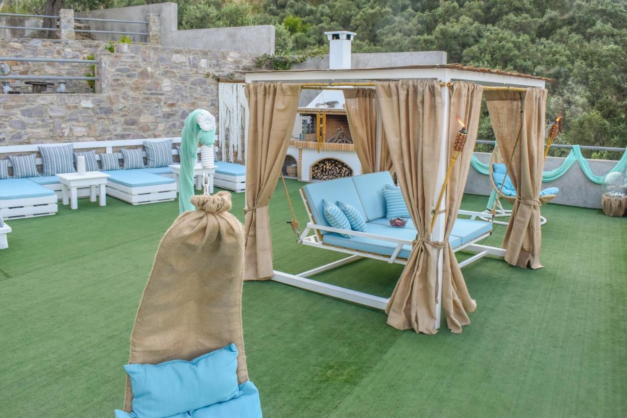 Ftelia Luxury Studio "Quattro" Megali Ammos  Dış mekan fotoğraf