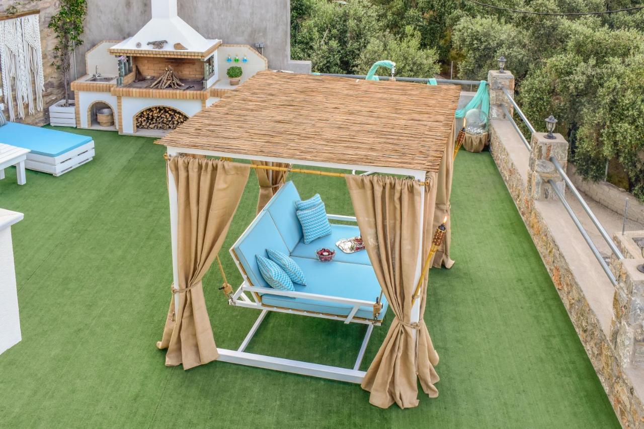Ftelia Luxury Studio "Quattro" Megali Ammos  Dış mekan fotoğraf