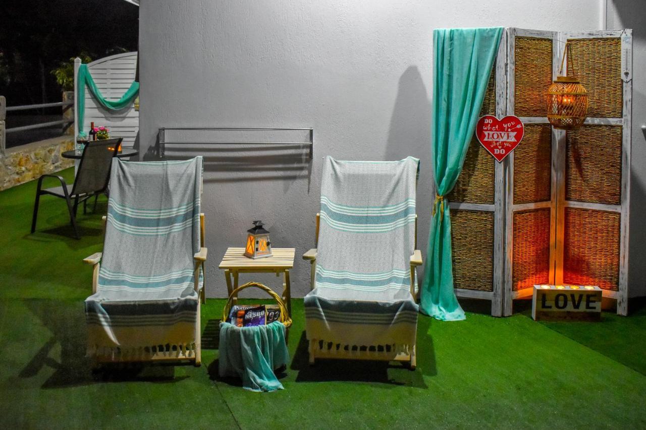 Ftelia Luxury Studio "Quattro" Megali Ammos  Dış mekan fotoğraf