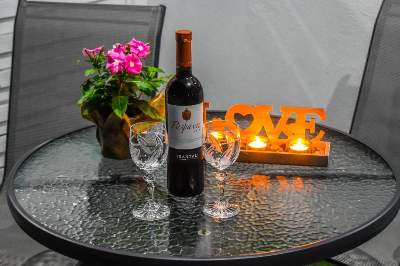 Ftelia Luxury Studio "Quattro" Megali Ammos  Dış mekan fotoğraf