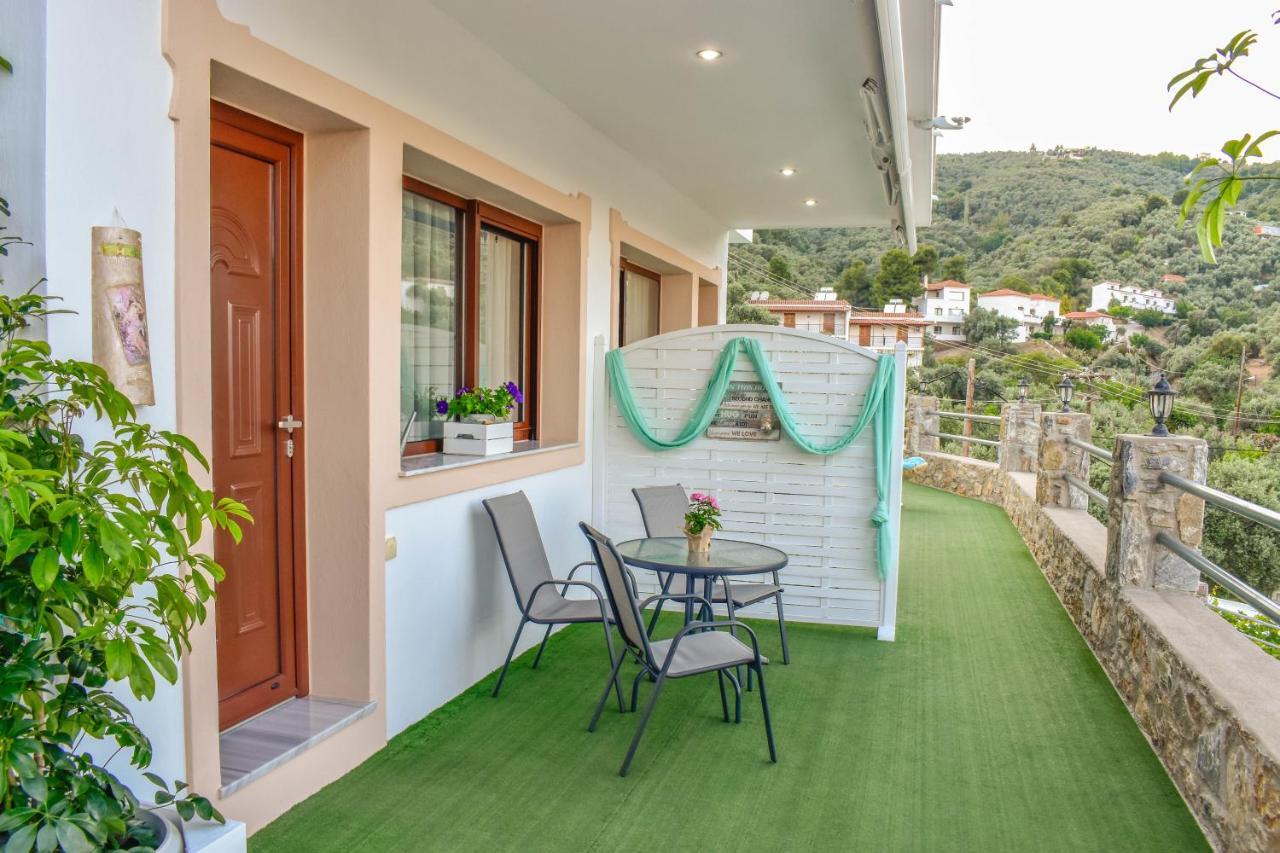 Ftelia Luxury Studio "Quattro" Megali Ammos  Dış mekan fotoğraf
