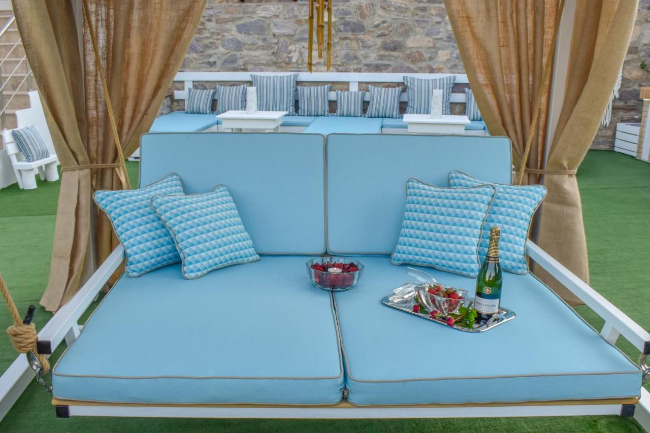 Ftelia Luxury Studio "Quattro" Megali Ammos  Dış mekan fotoğraf