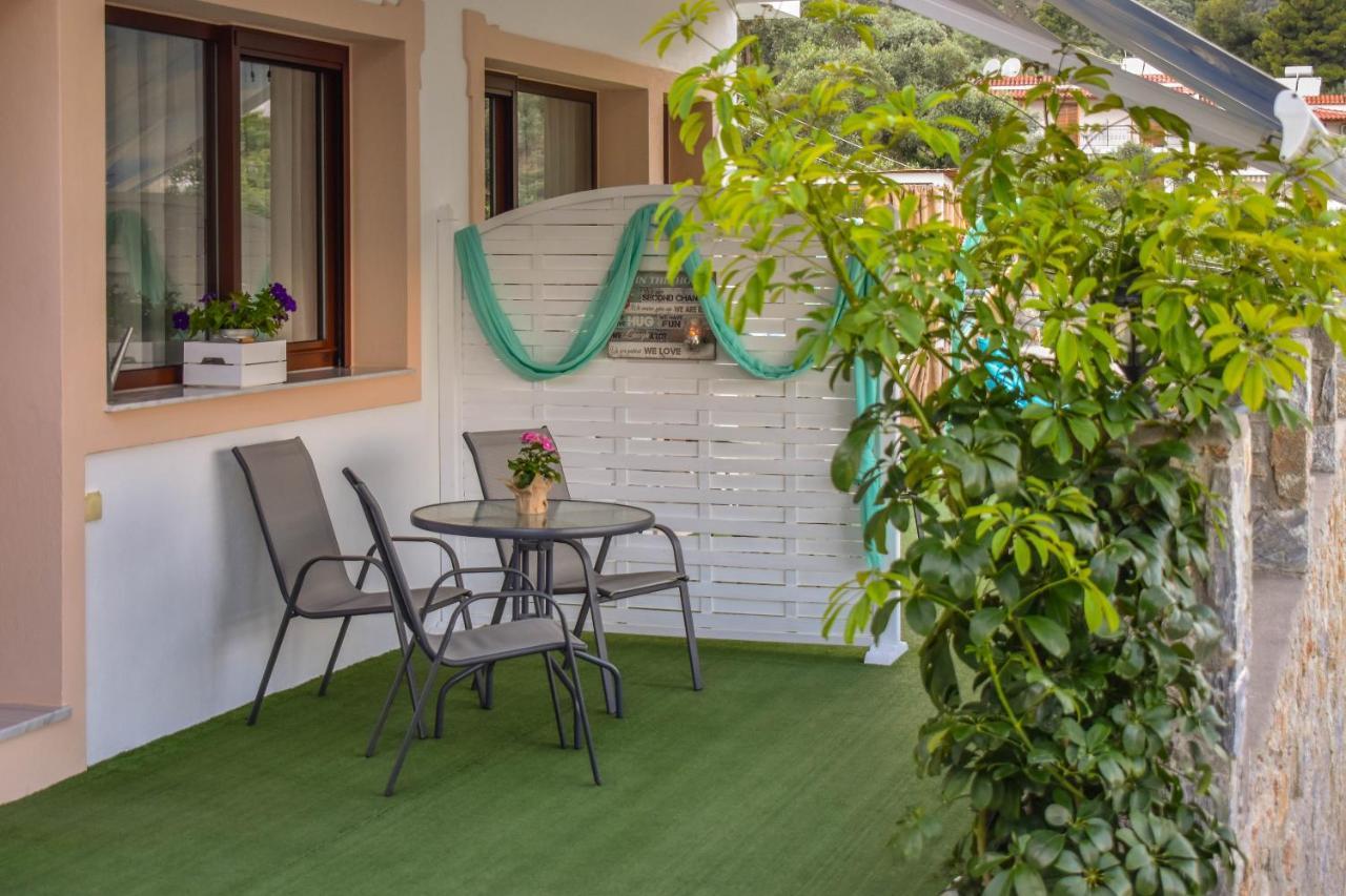 Ftelia Luxury Studio "Quattro" Megali Ammos  Dış mekan fotoğraf
