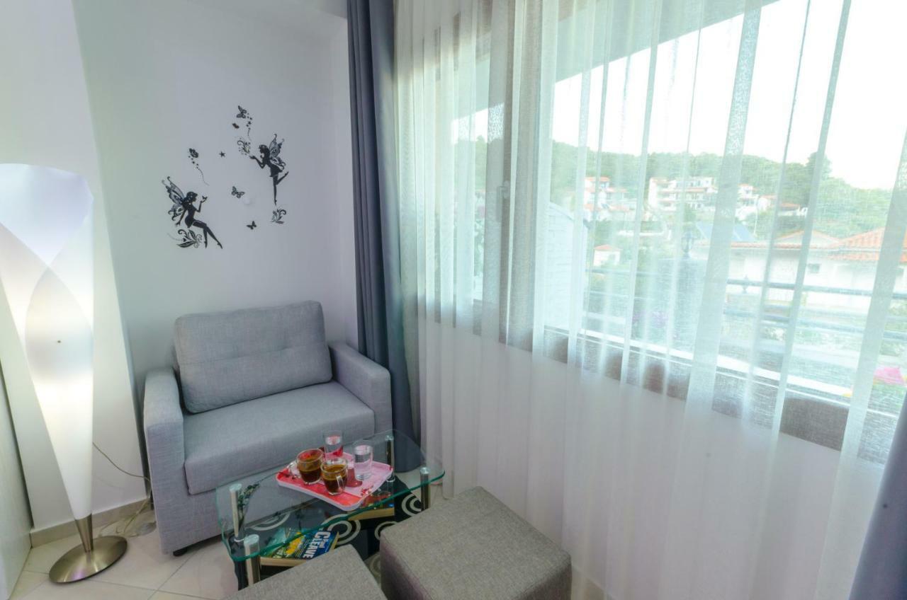 Ftelia Luxury Studio "Quattro" Megali Ammos  Dış mekan fotoğraf